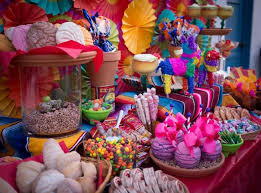 Fiesta Theme Party Dessert Table By Sweet Rubia Mexican Fiesta Party Fiesta Theme Party Mexican Party Theme