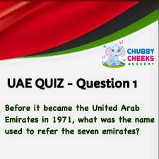 If you get them all correct, feel free to celebrate with a fizzy lifting drink. Uae Trivia Quiz Chubby Cheeks Nursery Discovery Gardens Facebook