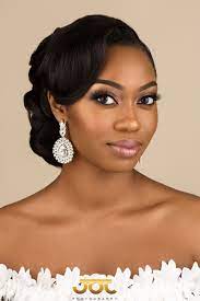 Follow Us Signaturebride On Twitter And On Facebook Signature Bride Magazine Natural Wedding Hairstyles Black Bridal Makeup Bridal Hair And Makeup