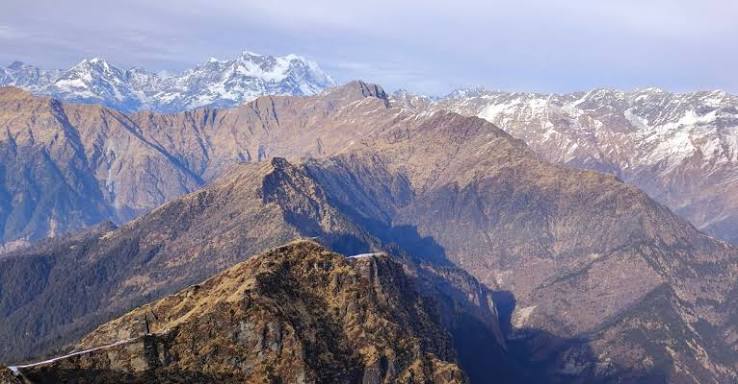 Chopta Tungnath Chandrashila Tour Package  — Haridwar, Rishikesh, Devprayag, Rudraprayag, Ukhimath, Chopta, Tungnath Temple, Chandrashila Peak, Deoria Tal, Sari Village, Dhari Devi Temple