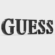 Pin By Inevitable Coupon On Clothing Guess Logo 3d Model Guess