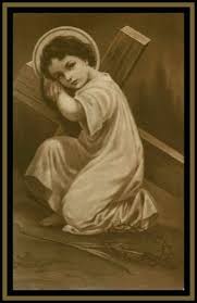 Holy Cards For Your Inspiration Child Jesus With Cross March 1 Child Jesus Divine Infant Jesus Pictures Of Jesus Christ