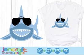 ✓ free for commercial use ✓ high quality images. Cool Shark Svg Sunglasses Svg Eps Dxf Png 207321 Svgs Design Bundles