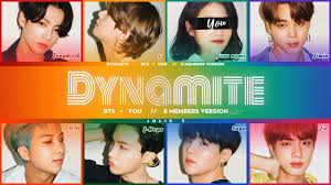Bts who are the members: Sing With Star Dynamite Bts You 8 Members Version Color Coded Karaoke Han Rom Eng ê°€ì‚¬ Youtube