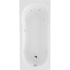Whirlpool badewanne tiga 603 1400 x 1400 x 620 ozon desinfektion. Badewanne Nixe 170 Cm X 75 Cm Weiss Inkl Whirlpool Typ 1 Chrom Kaufen Bei Obi