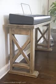 Diy Digital Piano Stand Plus Bench A 25 Project Rustic Furniture Diy Furniture Plans Woodworking Projects Diy