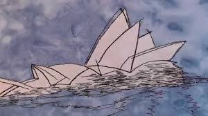 Thread Sketching The Sydney Opera House Video With Textile Artist Debra Wirsu Textile Art Archit Freehand Machine Embroidery Famous Buildings Thread Art