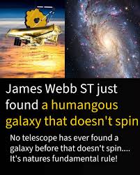 Third - The James Webb Space Telescope may have just uncovered one of the strangest galaxies ever observed. Astronomers recently identified a massive distant galaxy that appears to show little or no