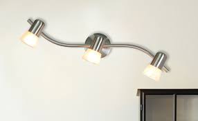 Xinbei Lighting Track Lighting 3 Light Track Light Modern Track Light Bar Brushed Nickel For Kitchen And Dining Room Xb Tr1213 3 Amazon Com