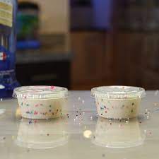 Fill shot glasses or mini plastic containers with pudding and refrigerate until ready to serve. Birthday Cake Pudding Shots Tipsy Bartender Recipe Birthday Cake Pudding Shots Recipe Cake Shots Birthday Cake Shots
