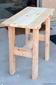 Diy Porch Table A Night Owl Blog Wood Table Diy Outdoor Wood Projects Diy Kitchen Table