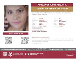 Nicaragüense desaparecida en México. Solicitamos a las autoridades  Mexicanas realizar las gestiones correspondientes, para dar con el paradero  de Gilda Lilibeth Rivera Rivera de origen Nicaragüense. Se le vio por  última vez