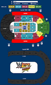 Ricoh Coliseum Seating Chart Wwe Chart