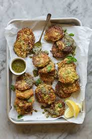 Zucchini Haloumi And Mint Fritters Girl On The Range Recipe In 2020 Fritters Recipes Side Dishes Easy