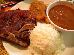 The two are served next to each other so you. El Pilon Seattle Wa Hispanic Food Puerto Rico Food Cooking Recipes