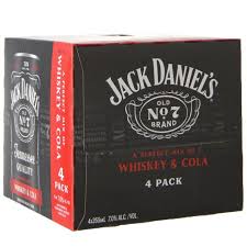 Remove thighs from bag and shake off any excess brine. Jack Daniel S Tennessee Whiskey And Cola 4 Pack Can 4 355ml Marketview Liquor