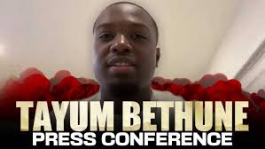 First 49ers interview: LB Tatum Bethune, a HARD HITTER