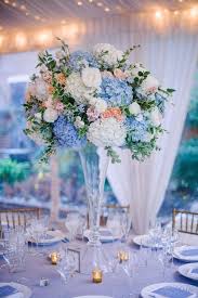 20 Light Blue And Blush Pink Wedding Colors For Spring Summer 2020 In 2020 Blue Wedding Centerpieces Spring Wedding Centerpieces Flower Centerpieces Wedding