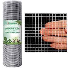 Uses include infill panels, security screening, filtration, and more. Amagabeli 36inx50ft 1 2 In 19gauge Hardware Cloth Galvanized After Welded Cage Mesh Rolls Square Chicken Wire Netting Raised Garden Rabbit Fence Snake Fencing Rodent Animals Moles Raccoons Amazon Ae Tools Home