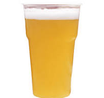 Stronger Gauge Recyclable PET Plastic Pint 600ml / 21oz (sleeve of 50)