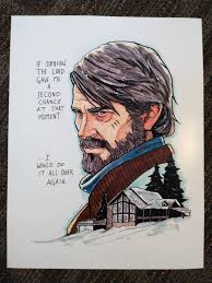 Art Print Joel Miller the Last of Us Poster