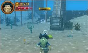 Just hit him a few times when you find him walking around the hub. Lego Pirates Of The Caribbean The Video Game Review Gamespot