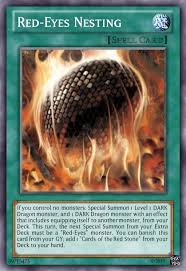 Red Eyes Nesting First Post Customyugioh