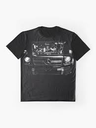 Mercedes Benz G63 Amg Wagon 4matic Black Graphic T Shirt By Under Thetable G63 Amg Amg Benz
