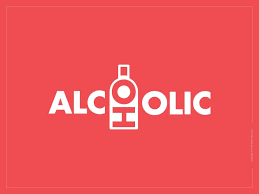 Alcoholic Logotype Graphic Design Logo Lettering Logotype