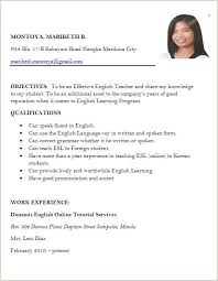 Pick a template design & build your professional cv now! Resume Format For Online Job