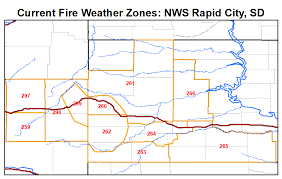 Map of phoenix mesa zip code map zip code map. Northeastern Wy And Western Sd Fire Weather Zone Boundaries To Change October 15 2019