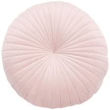 Del catalogo maison du monde fanno parte anche diversi tavoli allungabili rotondi, rettangolari e quadrati. Cuscino Rotondo In Velluto Rosa D 38 Cm Betty Maisons Du Monde
