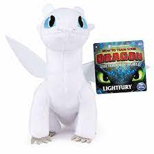 Dreamworks Dragons Lightfury 8 Inch Premium Plush Dragon For Kids Aged 4 And Up Dreamworksd How Train Your Dragon How To Train Your Dragon Dreamworks Dragons