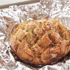 Roasted Garlic And Four Cheese Pull Apart Bread Recipe Recipes Food Network Recipes Pull Apart Bread