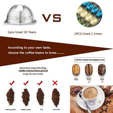 A bold character is maintained with persistent bitterness while balance is achieved with a washed arabica from costa rica. Nespresso Capsules Vertuoline Espresso Stainless Steel Reusable Compatiable With Nespresso Vertuoline Gca1 Coffee Machine Nv 135 Buy At The Price Of 24 02 In Aliexpress Com Imall Com