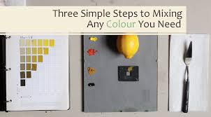 Mixing Paint Colours With Oils Three Simple Steps To Mix