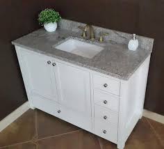 The hardest of all natural stone materials, natural granite offers excellent resistance to stains, scratches, and heat. Tuscany 49 W X 22 D Gray Forest Granite Vanity Top With Rectangular Undermount Bowl At Menards
