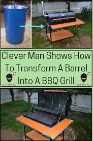 Homemade alton brown electric smoker. Clever Man Shows How To Transform A Barrel Into A Bbq Grill Diy Life Hacks Useful Life Hacks Simple Life Hacks