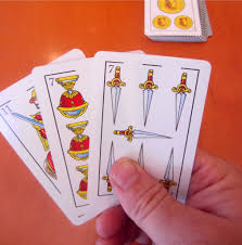 This card game can be played either individually or in teams of 2 players each. Briscola Around The World In Eighty Games
