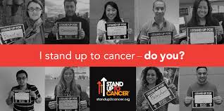 An array of stars from film, tv, sports and journalism urged viewers to stand up and join the fight against cancer in memory of those we have lost to the. Stand Up To Cancer Partners With Mastercard For Charity