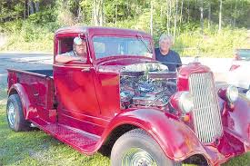 Image result for Suburban Blue 1934 Dodge Truck