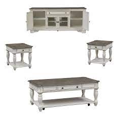 Showing results for tv stand and coffee table set. 4 Piece Set Of Coffee Table With Tv Stand And Set Of Two End Table Walmart Com Walmart Com