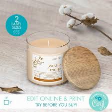 Bring your product branding to the next level with the instant download of professional looking product label templates. Editable Candle Label Template Download 2x2 Etsy Candle Label Template Candle Labels Printable Label Templates