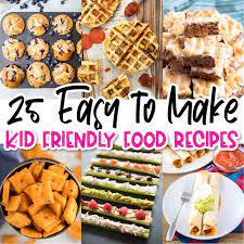Interestingly enough, there was once a time—somewhere back in the distant '70s—when people were actually excited about cook. 25 Kid Friendly Food Recipes Real Housemoms