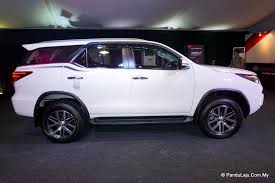 Senarai harga di bawah menunjukkan harga atas jalan (otr) baharu tanpa ini adalah kerana gst 6% hanya diaplikasikan pada harga jualan kereta (jika ia adalah model cbu, ia turut melibatkan yuran. Toyota Fortuner Baharu Harga Bermula Rm186 900