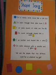 Kindergarten Hoppenings Poetry Journals Making Them Matter August September Edition Kindergarten Songs Shapes Preschool Teaching Shapes