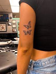 Pinterest Madisoncevans Butterfly Tattoos On Arm Small Shoulder Tattoos Shoulder Tattoos For Women
