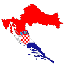 The flag and the coat of arms have great importance for croatians. Free Image On Pixabay Croatia Map Land Borders Flag Croatia Flag Croatia Map Croatian Flag