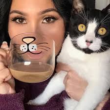 ̅_̅/̷̚ʾ Coffee & Kitty Best Way To Start The Day ≧'◡'≦