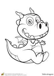 coloriage d un bebe dragon avec deux petites cornes toutes mignonnes produits color wonder glitter paper coloriages